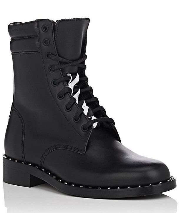 Black Leather Di Calfskin Boot