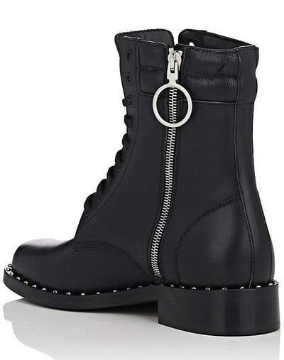 Black Leather Di Calfskin Boot