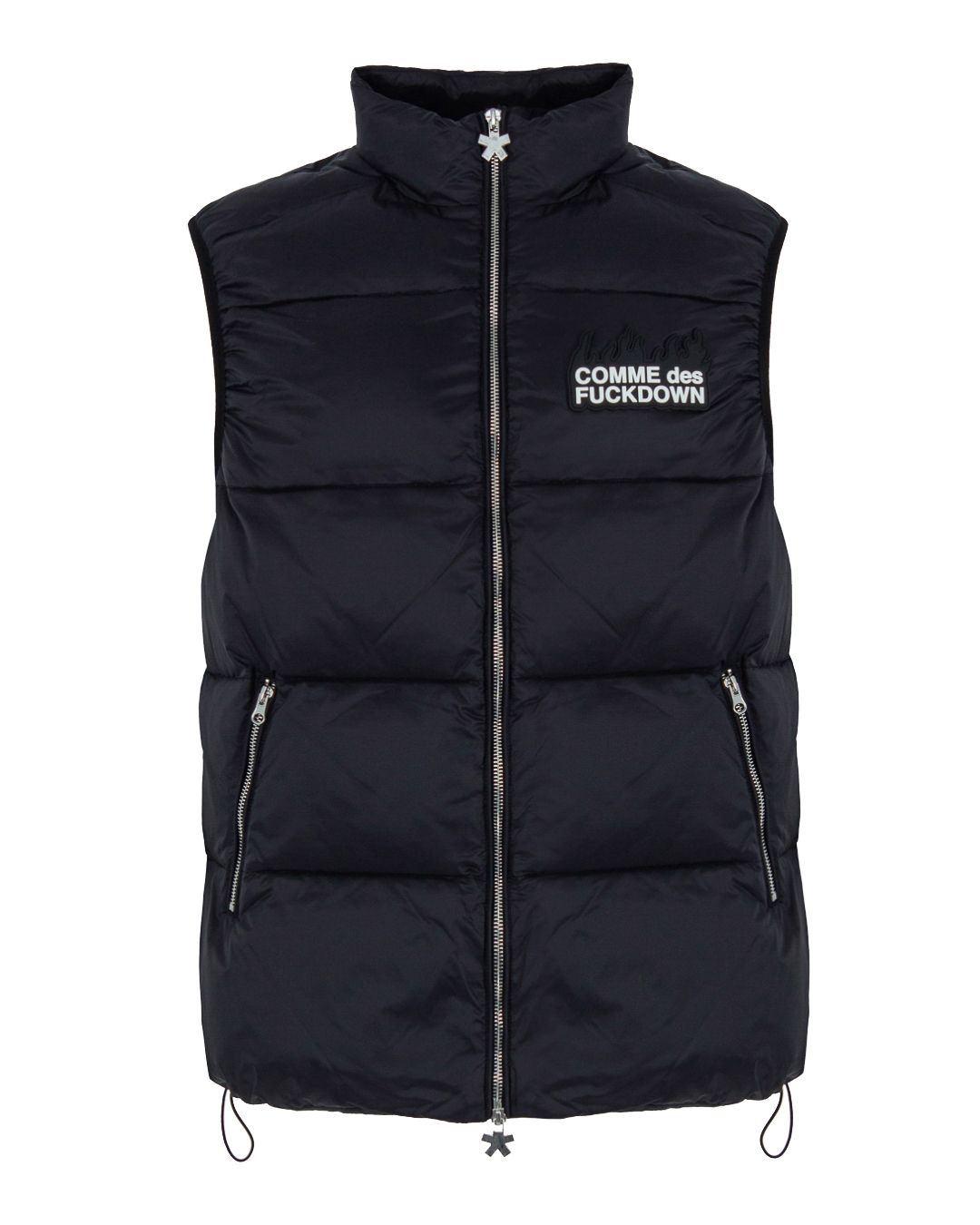 Black Polyester Vest