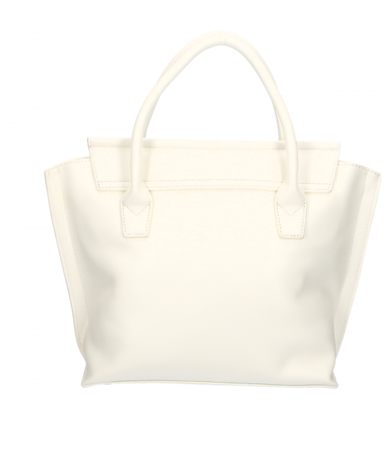 White Polyethylene Handbag