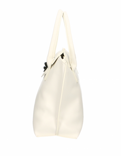 White Polyethylene Handbag