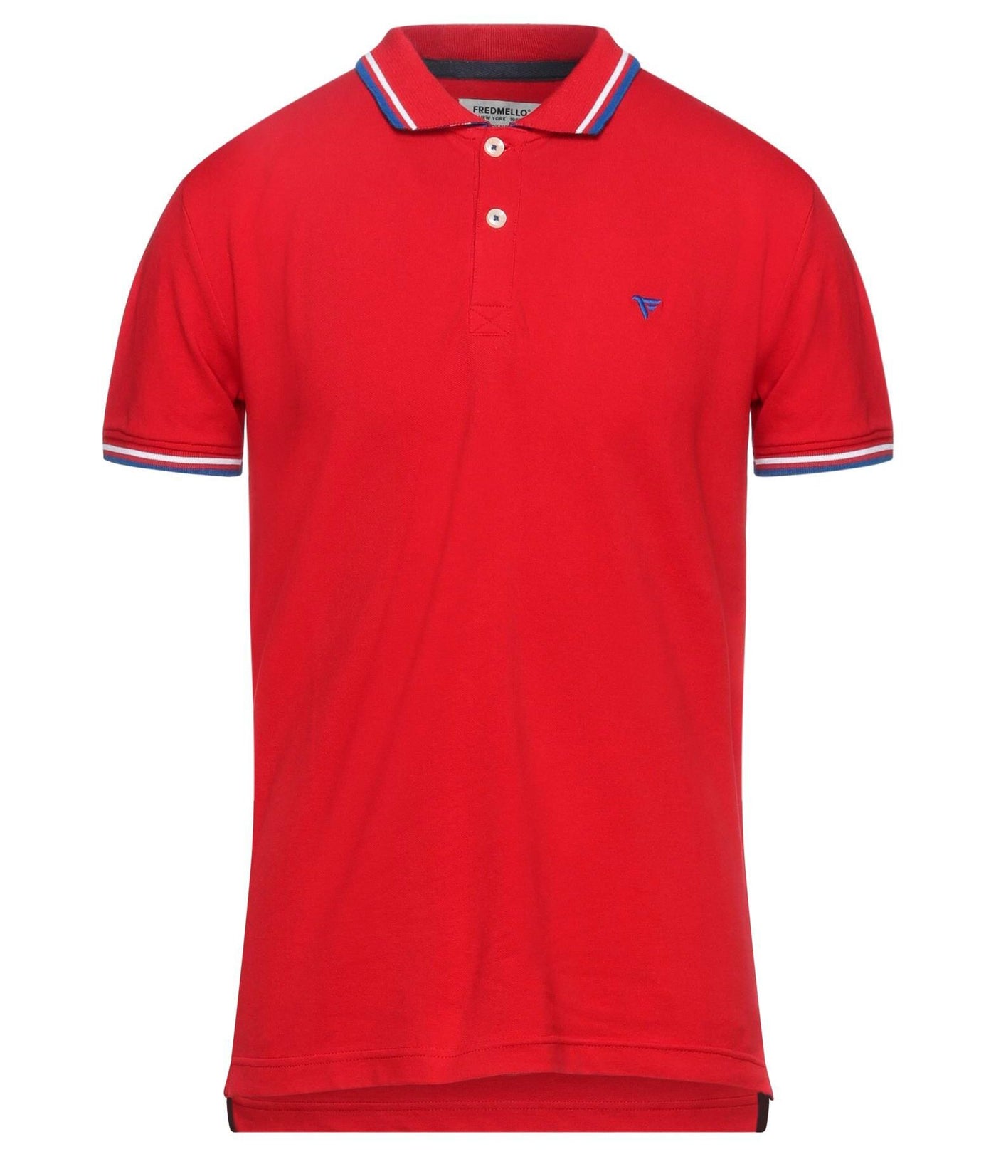 Red Cotton Polo Shirt