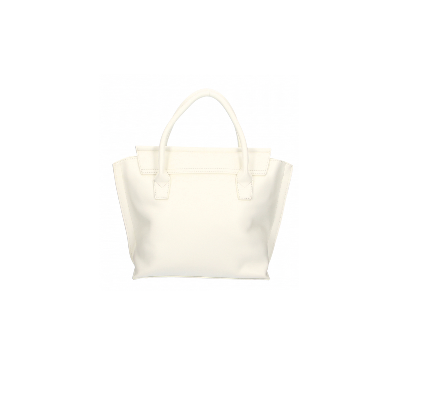 White Polyethylene Handbag