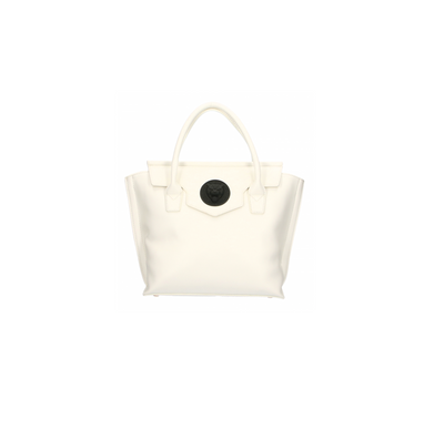 White Polyethylene Handbag