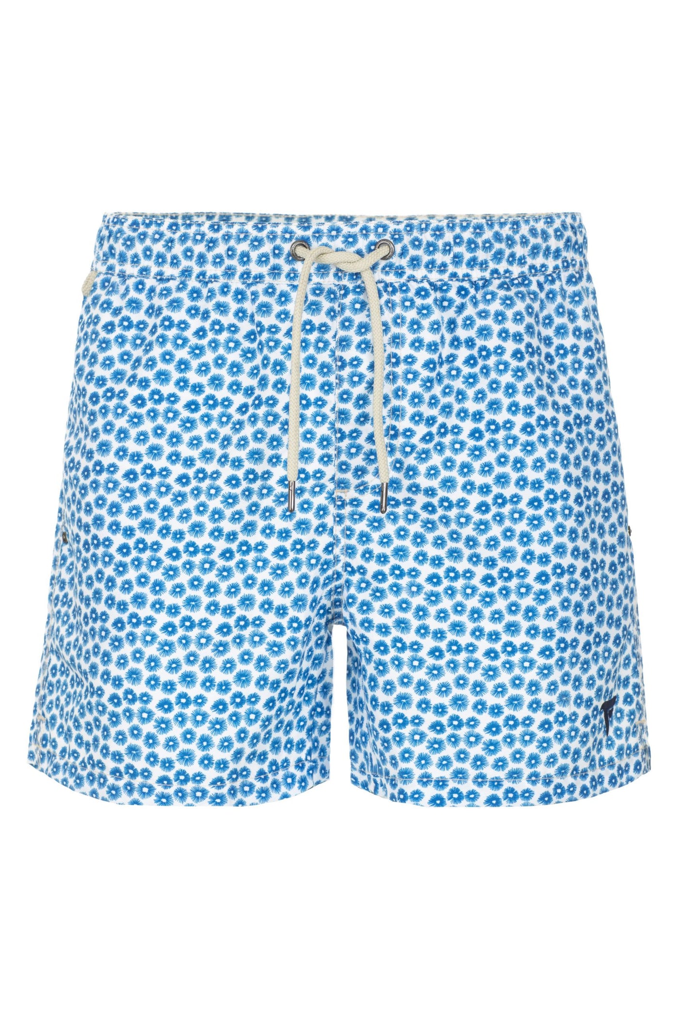 Light Blue Polyester Swimwear