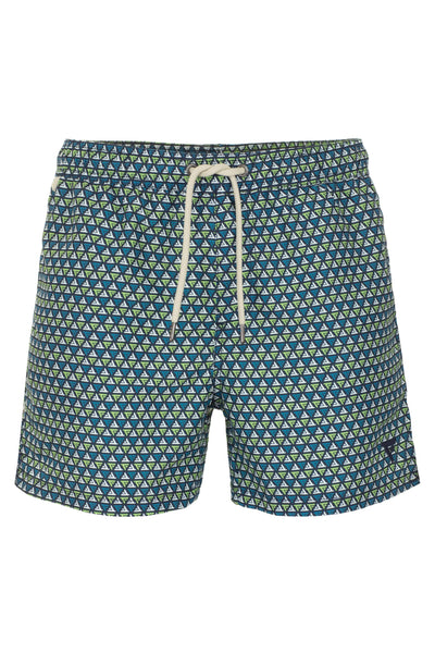 Blue Polyester Swimwear