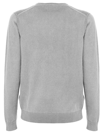 Gray Cotton Sweater