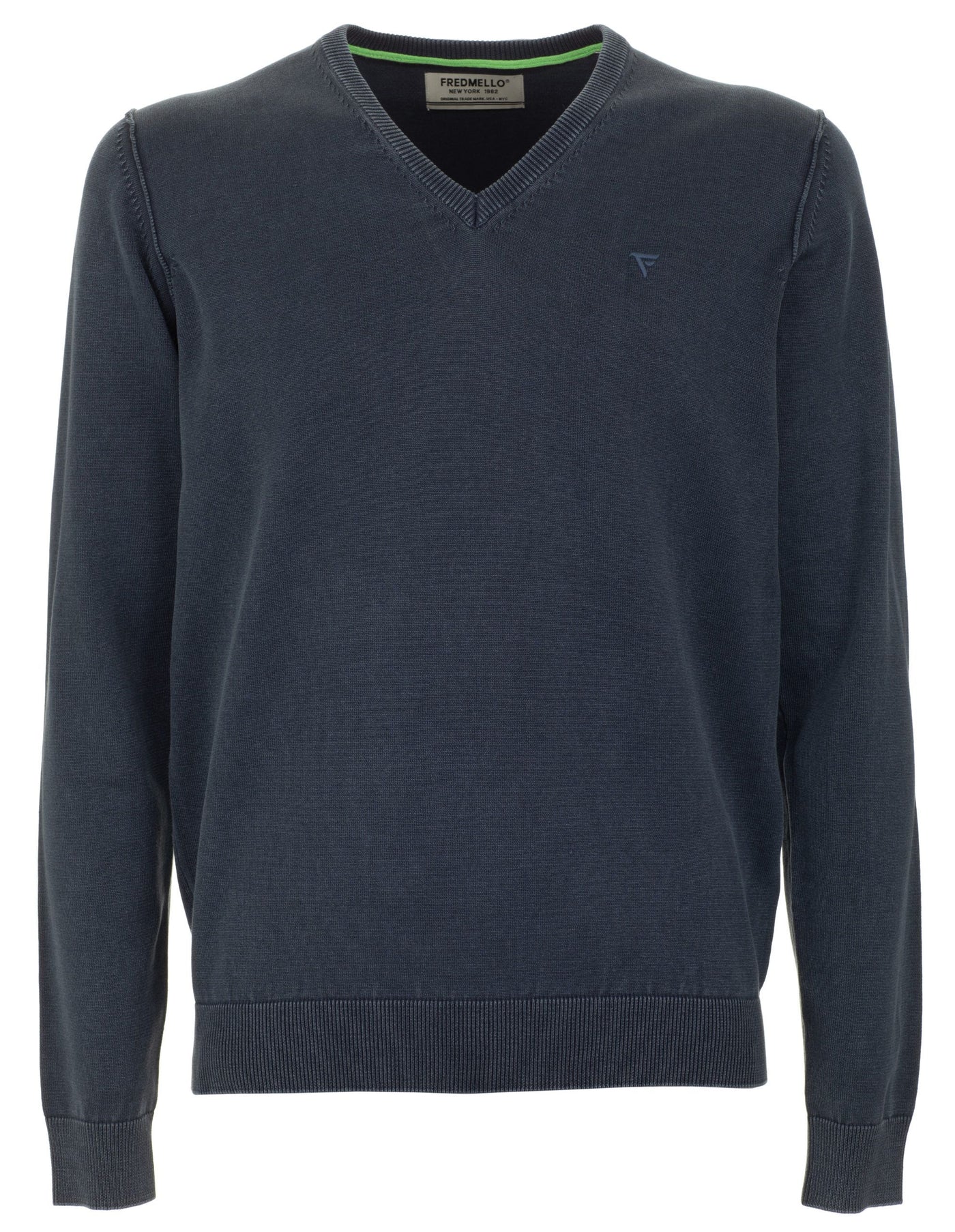 Blue Cotton Sweater