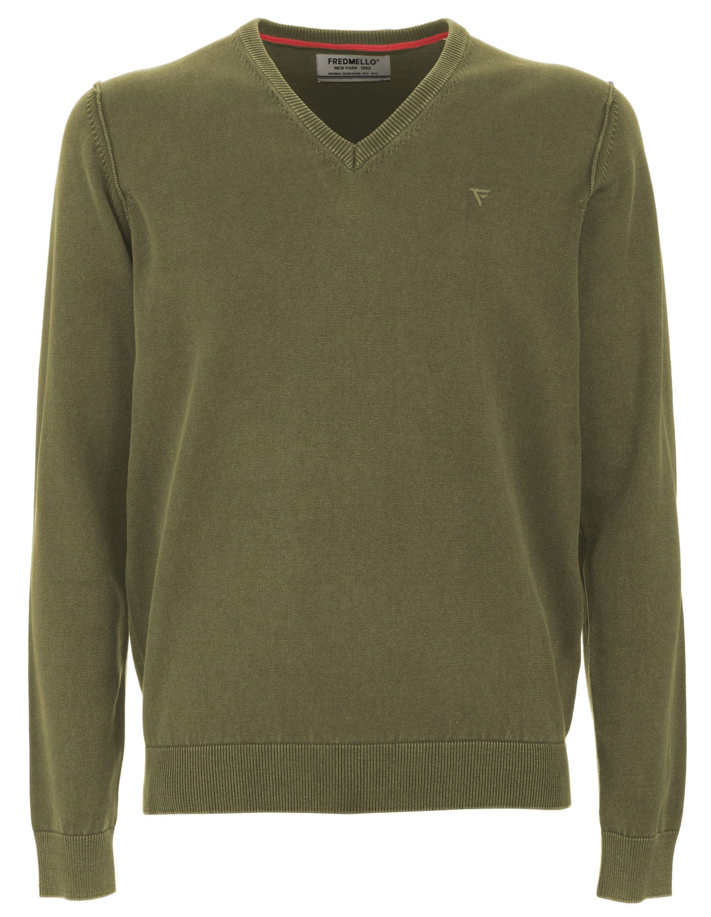 Green Cotton Sweater