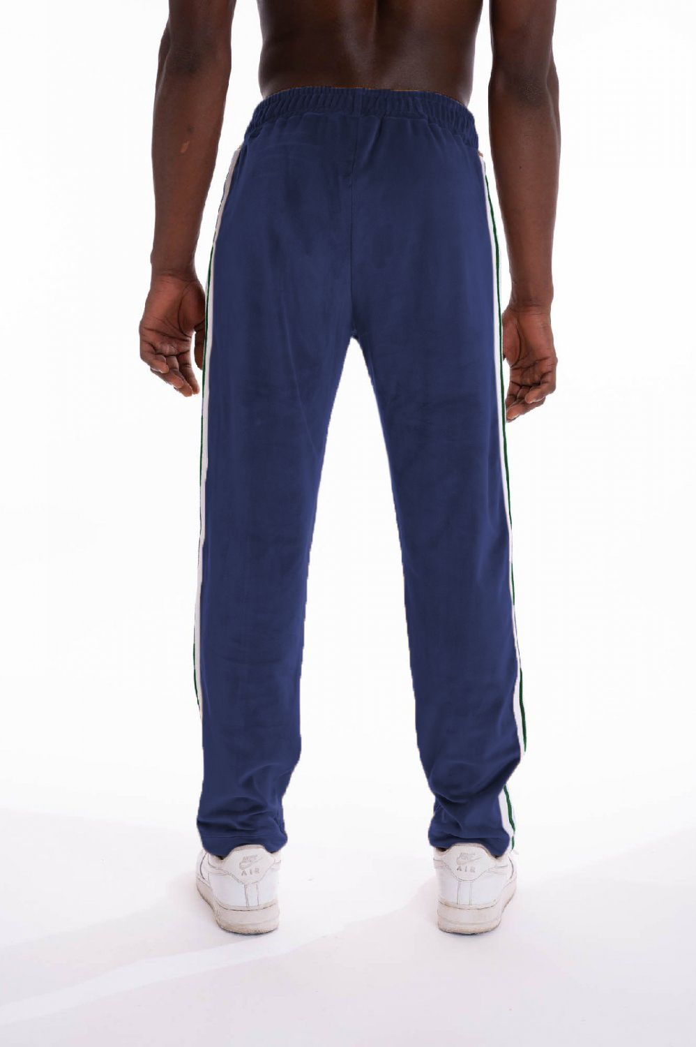 Blue Polyester Jeans & Pant