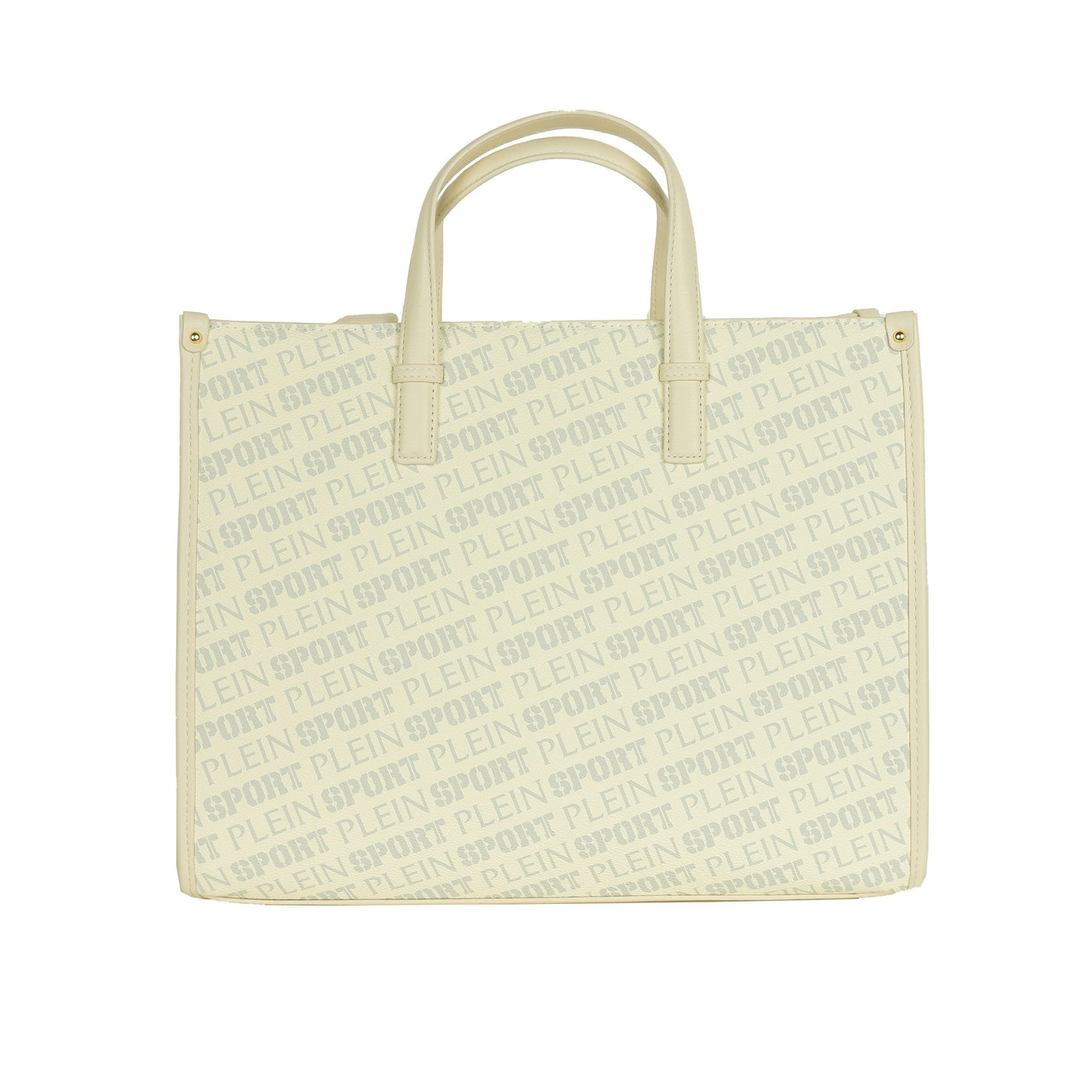 White Polyamide Shoulder Bag