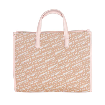 Pink Polyamide Shoulder Bag