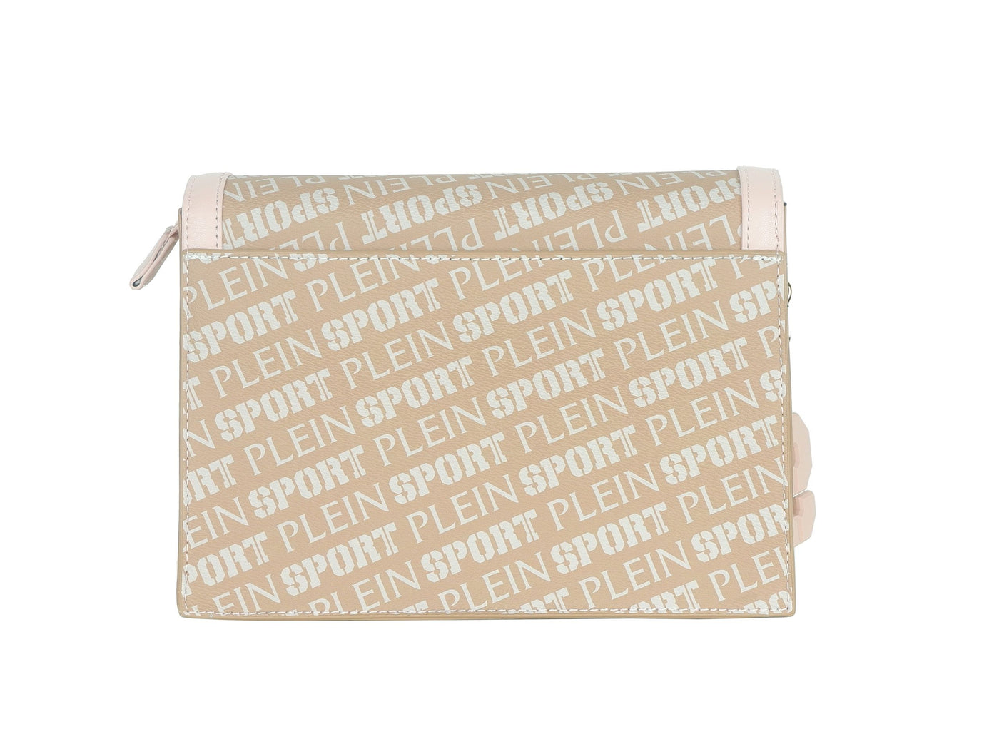 White Polyamide Crossbody Bag