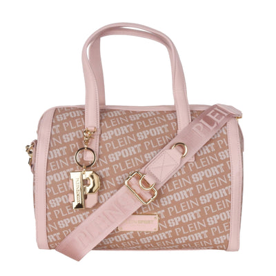 Pink Polyamide Crossbody Bag