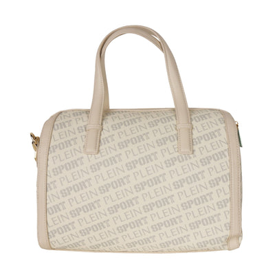 White Polyamide Crossbody Bag