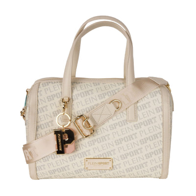 White Polyamide Crossbody Bag