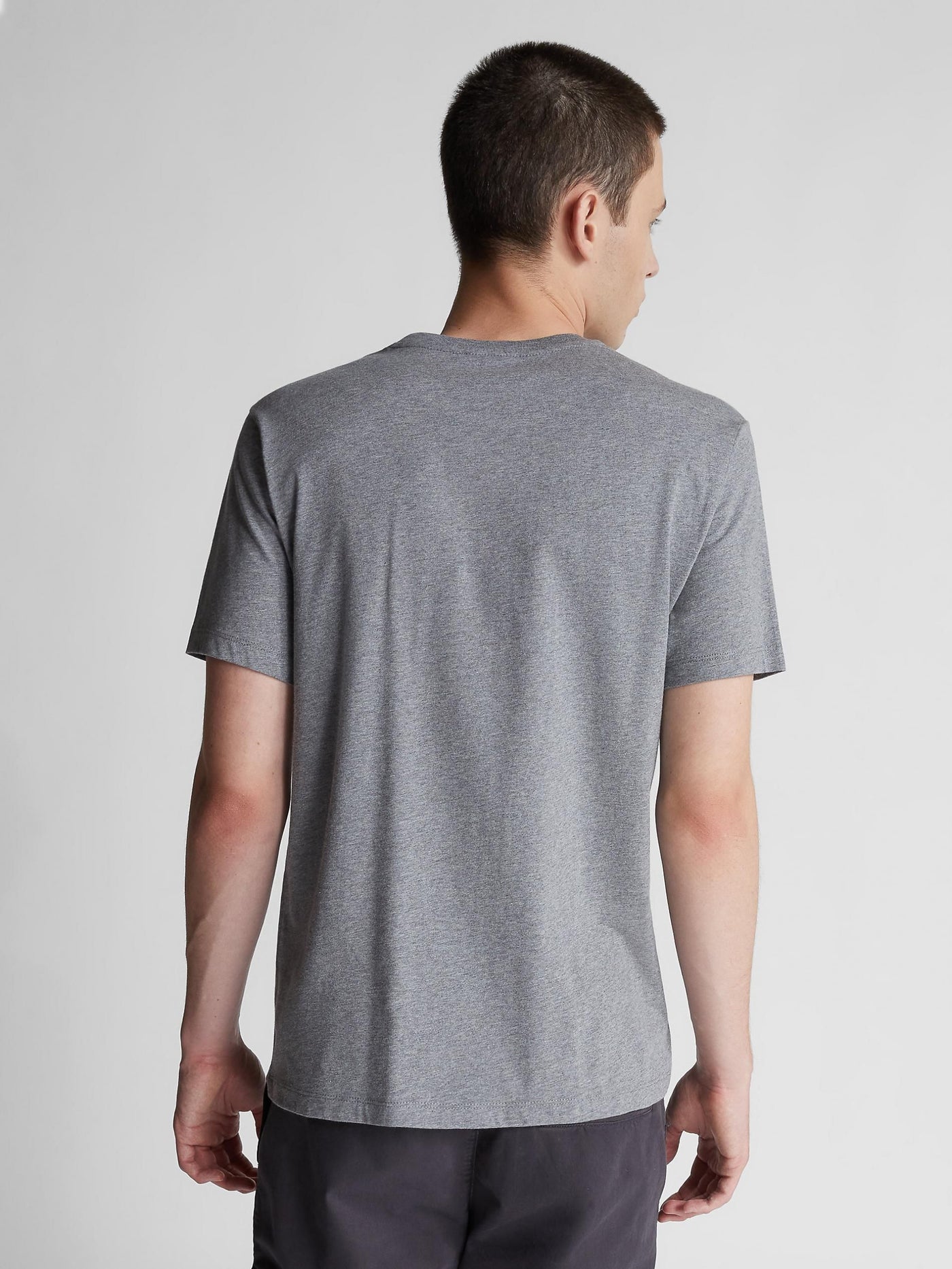 Gray Cotton T-Shirt