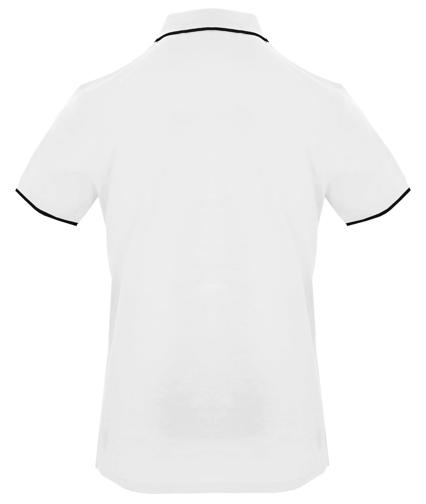 White Cotton Polo Shirt