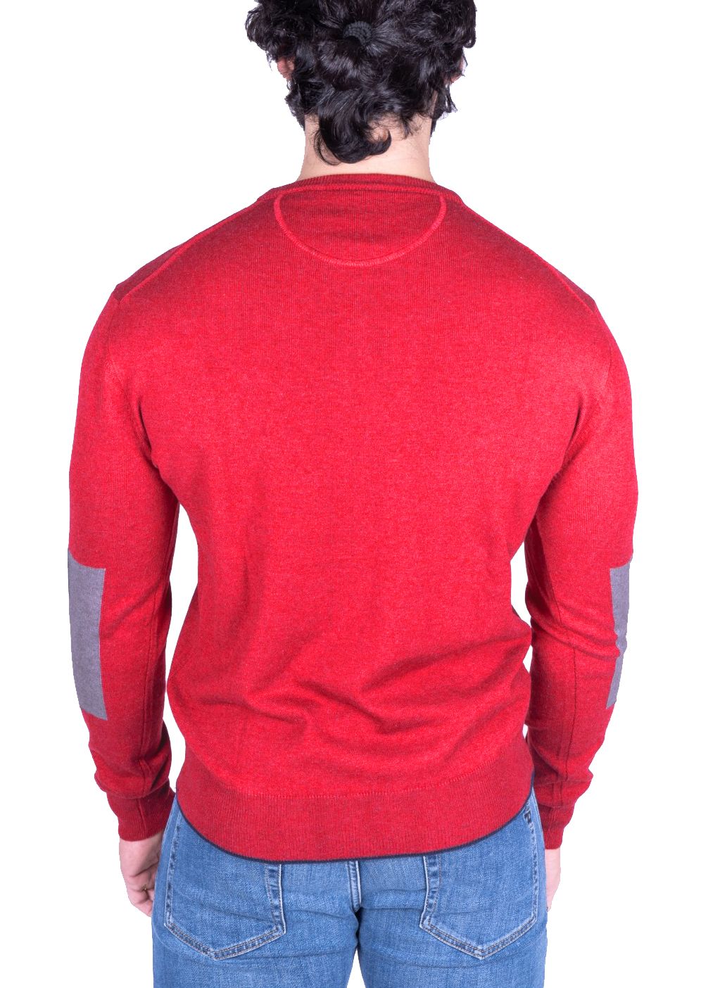 Red Cotton Sweater