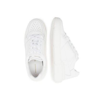 White Leather Sneaker