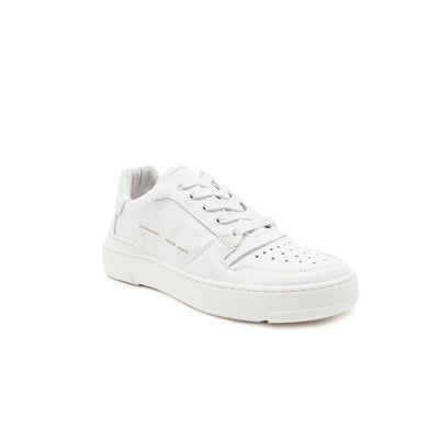 White Leather Sneaker