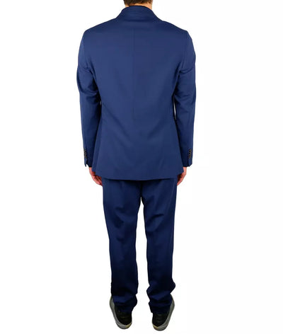 Blue Wool Suit