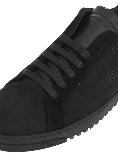 Black Leather Di Calfskin Sneaker