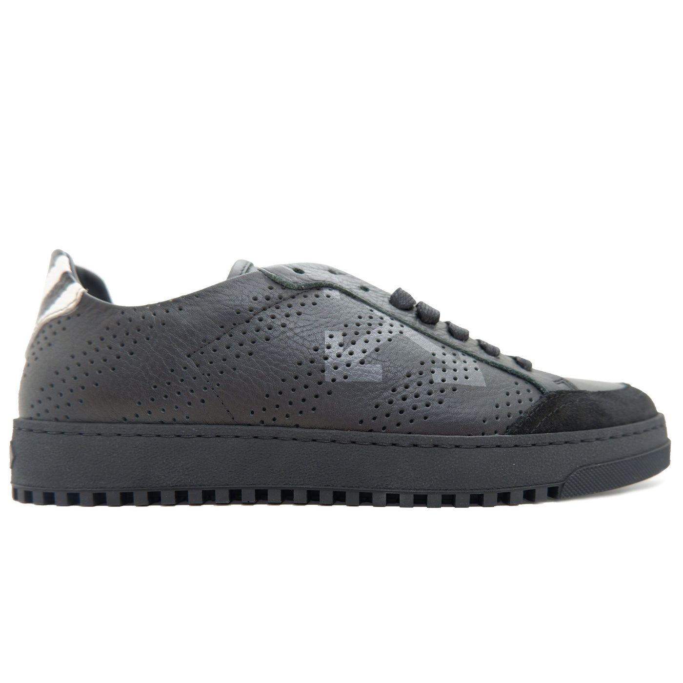 Black Leather Di Calfskin Sneaker