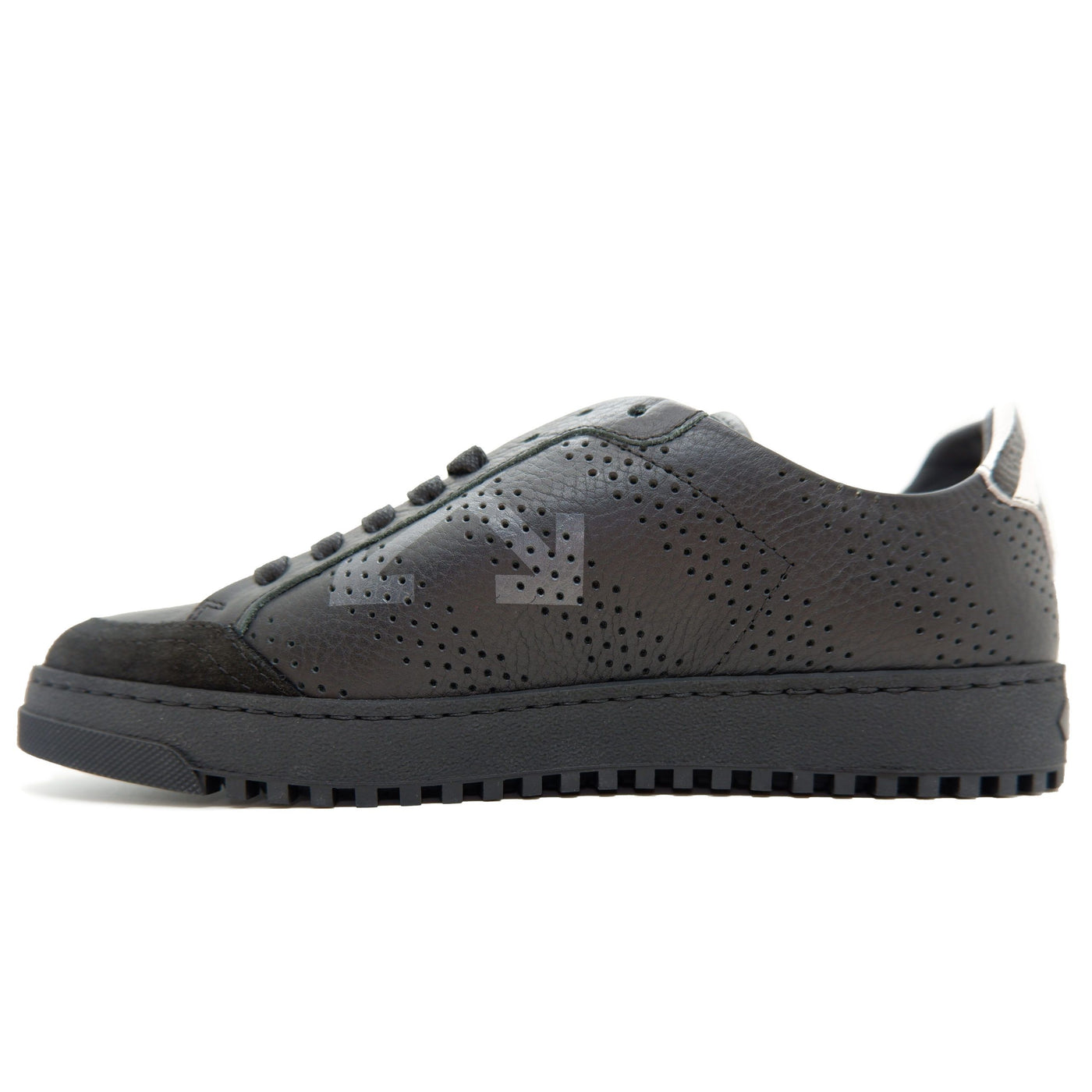 Black Leather Di Calfskin Sneaker