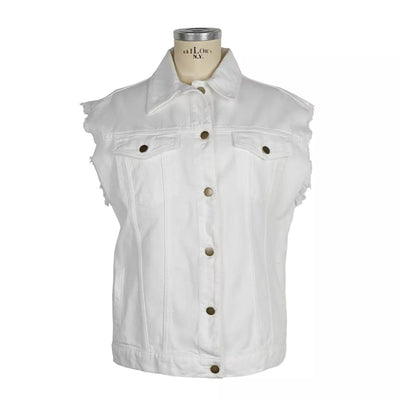 White Cotton Vest