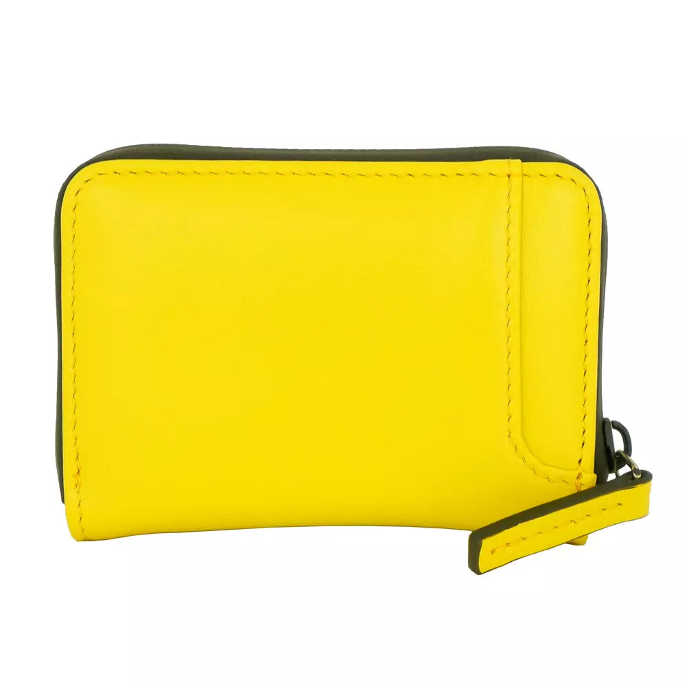 Yellow Leather Wallet