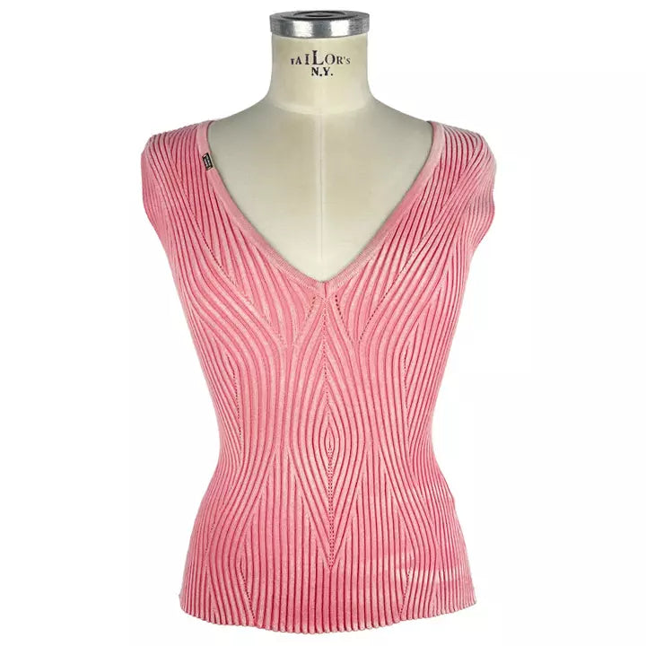 Pink Viscose Tops & T-Shirt