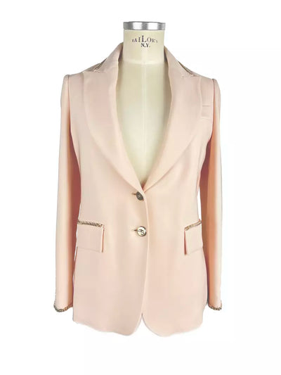 Pink Polyester Suits & Blazer