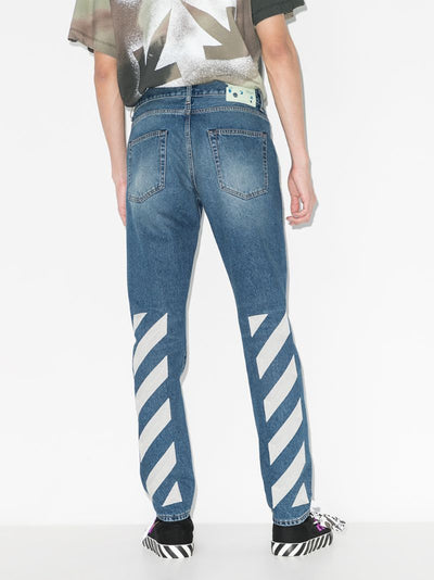 Blue Cotton Jeans & Pant