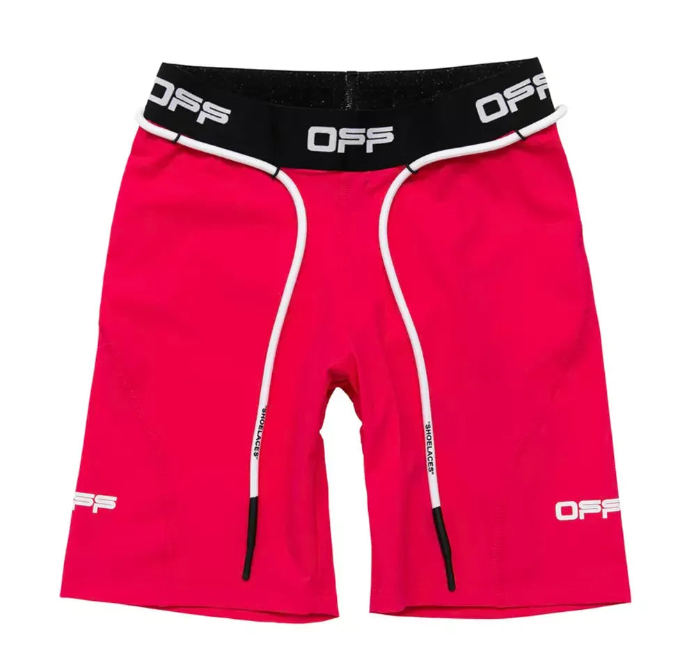 Pink Polyester Short