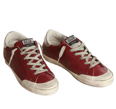 Red Leather Di Calfskin Sneaker