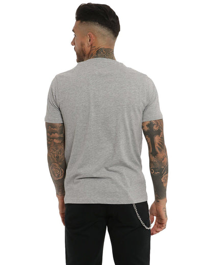 Gray Cotton T-Shirt