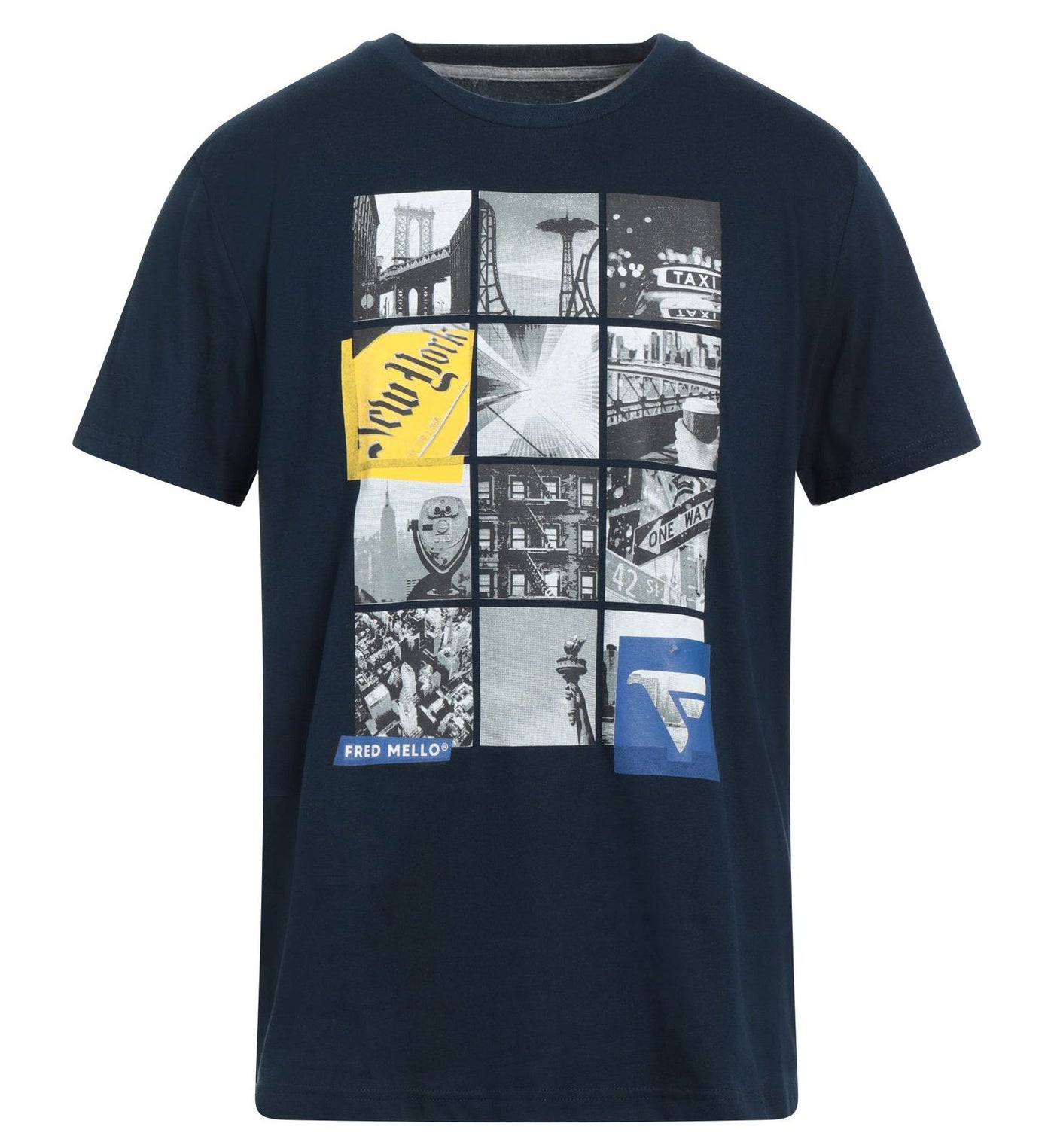 Blue Cotton T-Shirt