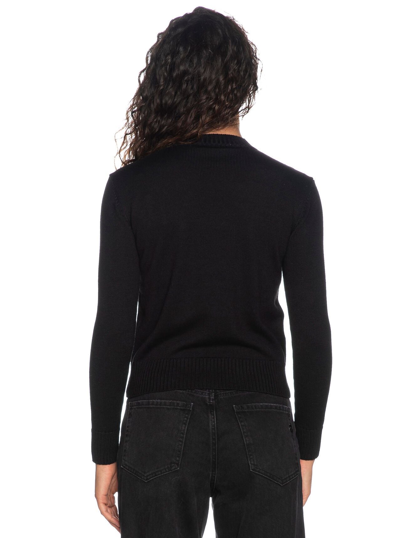 Black Wool Sweater