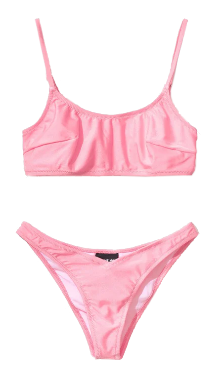 Pink Polyamide Swimwear