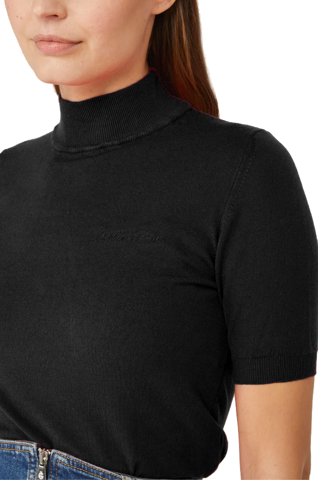 Black Polyamide Sweater