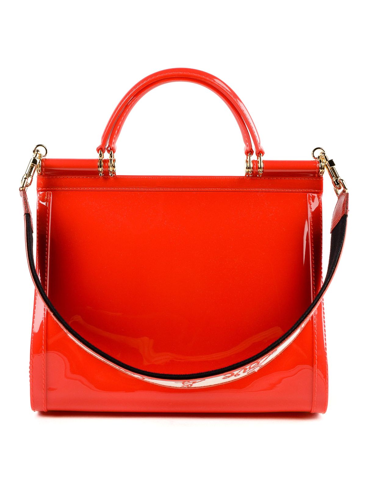 Red Pvc Crossbody Bag