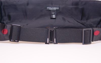 Black Waist Smoking Tuxedo Cummerbund Belt