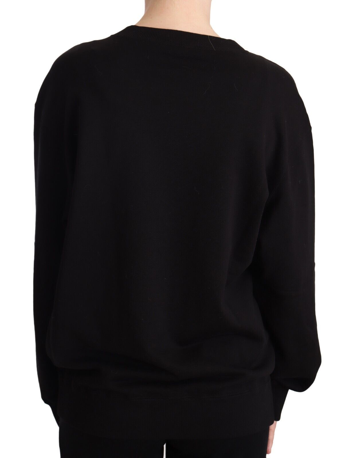 Black Crystal Logo Sweatshirt Sweater