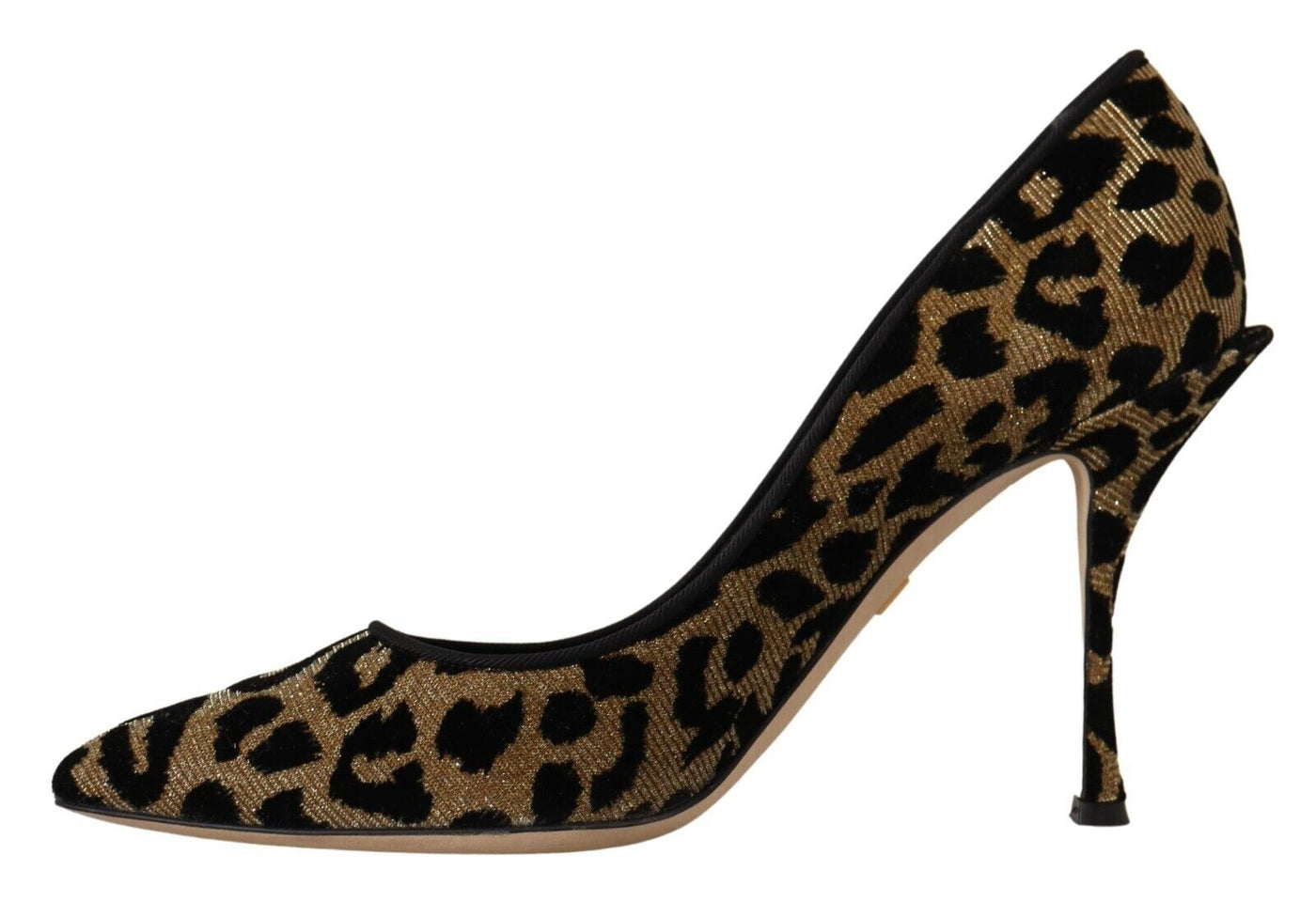 Brown Leopard Stiletto High Heels Pumps Shoes