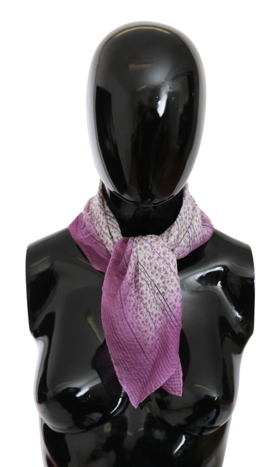 Pink Bandana Head Wrap Foulard Square Scarf