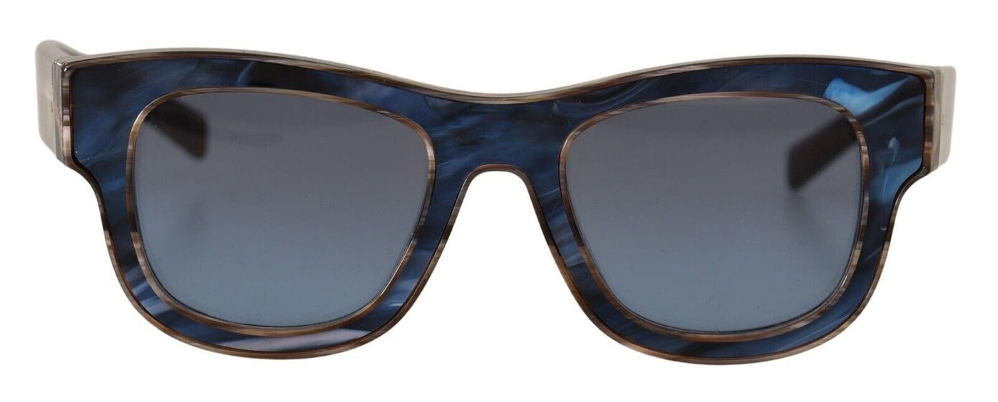 Brown Blue Gradient Lenses Eyewear Sunglasses