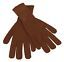 Brown Cashmere Knitted Hands Mitten Mens Gloves