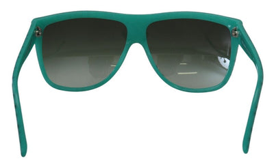 Green Stars Acetate Square Shades Sunglasses