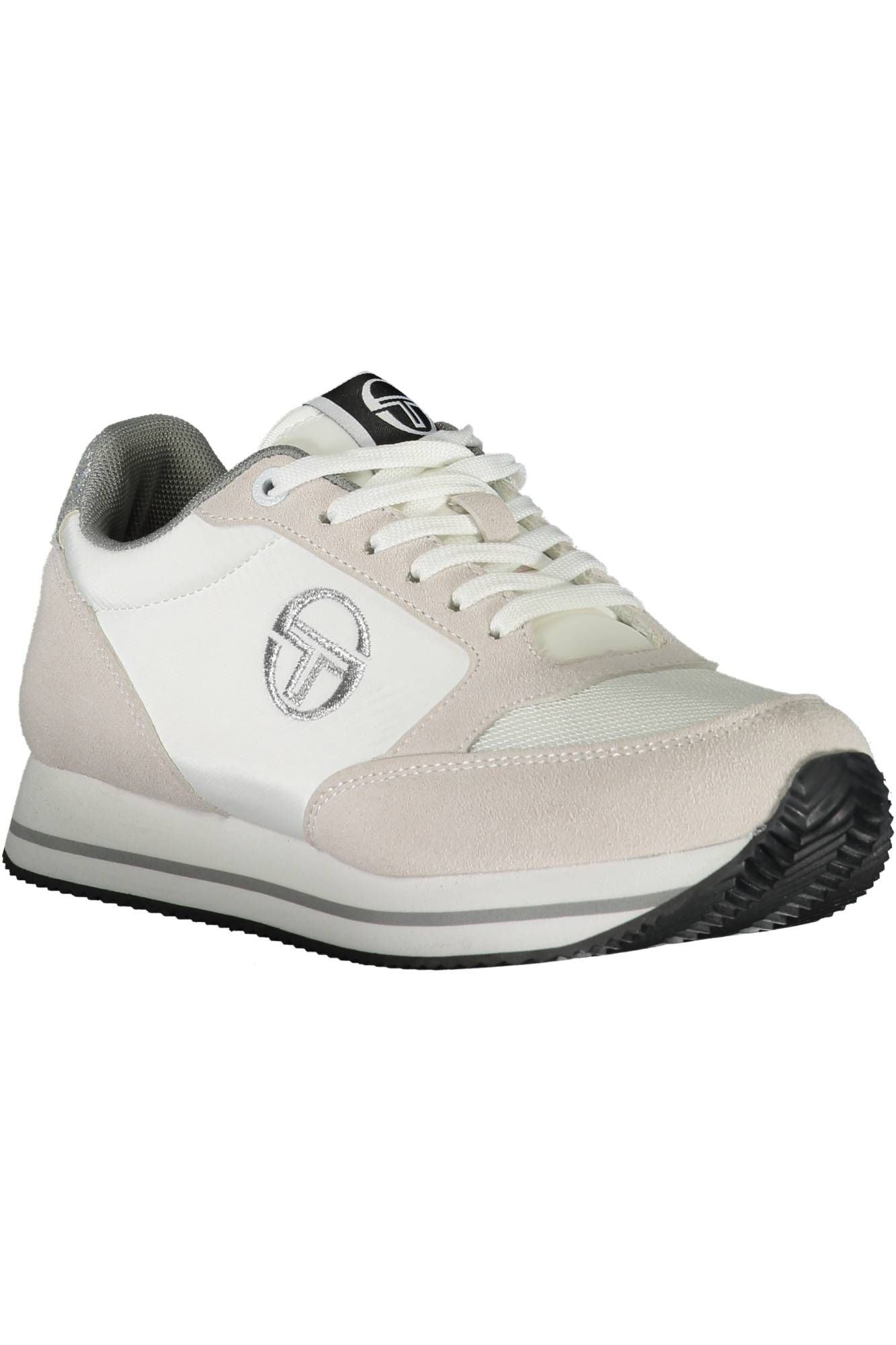 White Polyester Sneaker